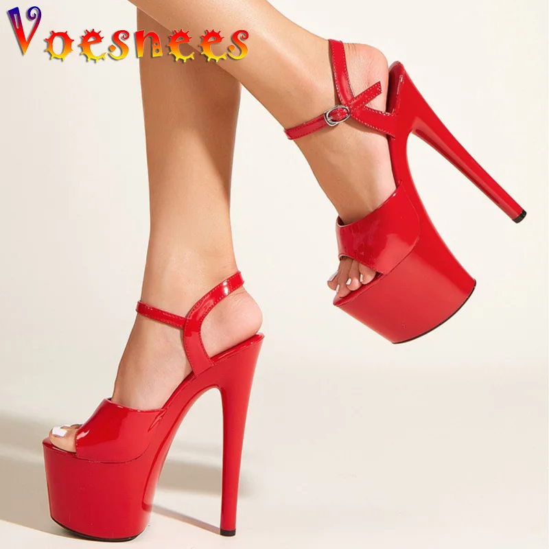 Ladies 2022 SUMMER SANDAL HEEL Pole Dance Shoes Stripper High Heels Women Sexy Shoes Sandals Party Club Platform High-heel Shoes