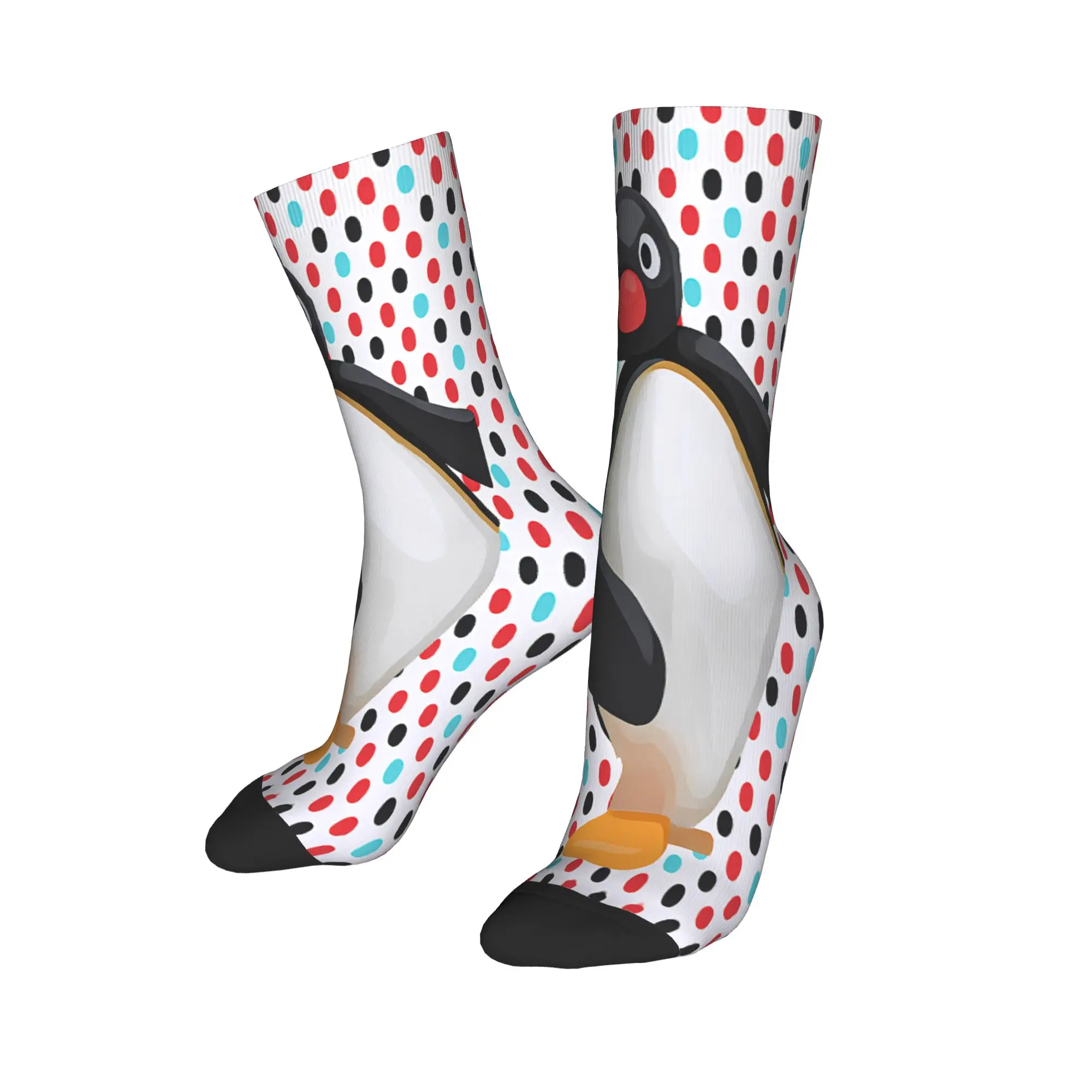 Pingus 양말 우아한 스타킹 남여 공용 남성 품질 야외 양말 가을 디자인 미끄럼 방지 양말