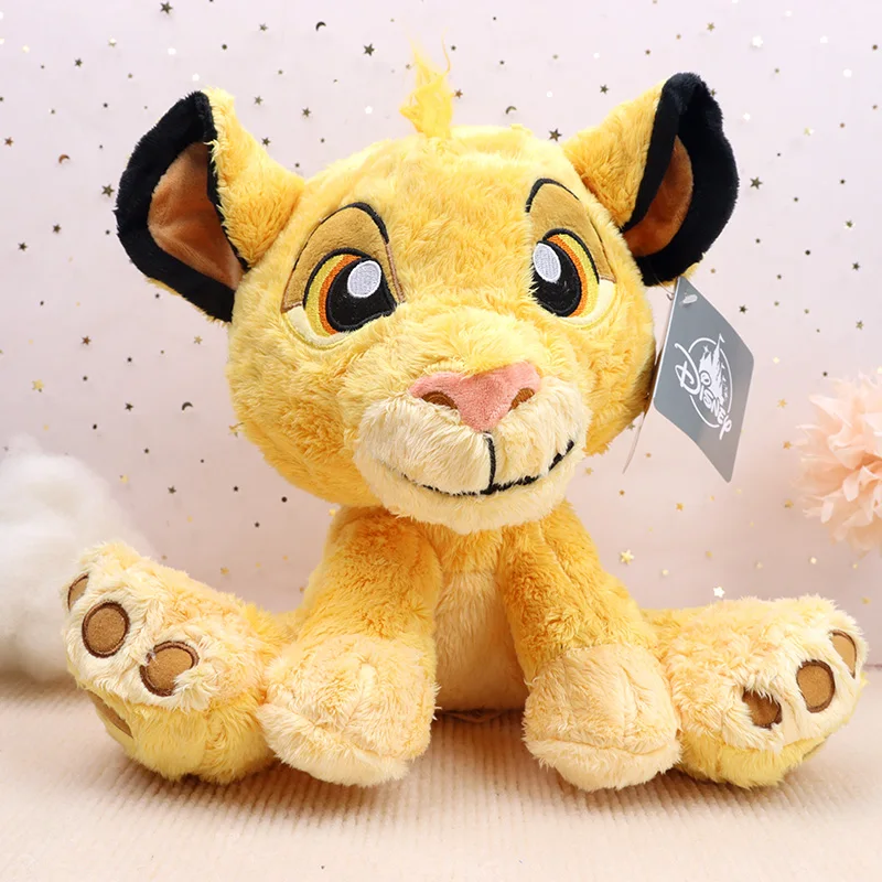 Cute Simba The Lion King Lioness Stuffed Toy Cuddly Soft Plush Doll Lion Soft Plushie Animal Kawaii Anime Gift For Woman Friend