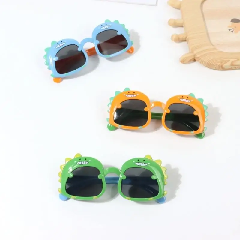 Kid Sunglasses Cat Eye Sun Shade Cartoon Goggles Anti-ultraviolet Vintage Colorful Plastic Sunglasses As A Gift Очки Солнечные