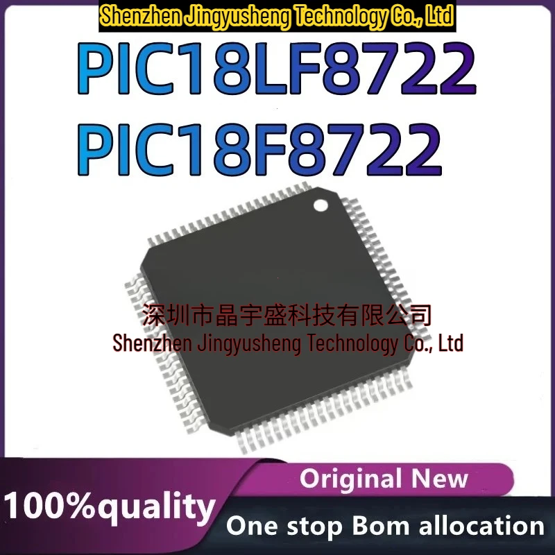 Single-chip Micro-control PIC18LF8722-I/PT  PIC18F8722-I/PT Package QFP80 New Original Hot Sale