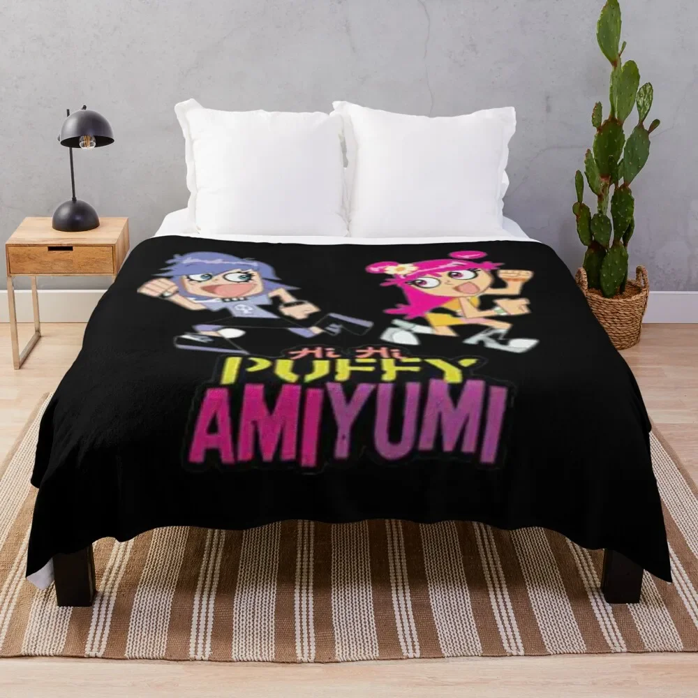 

Hi Hi Puffy AmiYumi - hi!hi! puffy amiyumi - AmiYumi Show! Drawstring Throw Blanket All Season Lightweight Soft Blanket for Bed