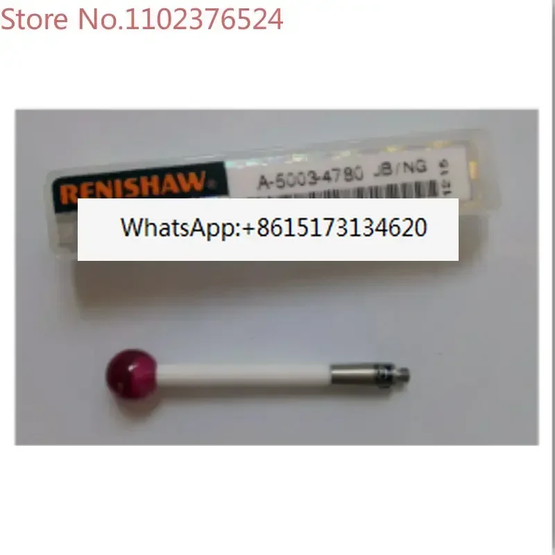 Renishaw UK three coordinate measuring needle A-5003-4780 probe Ruby probe