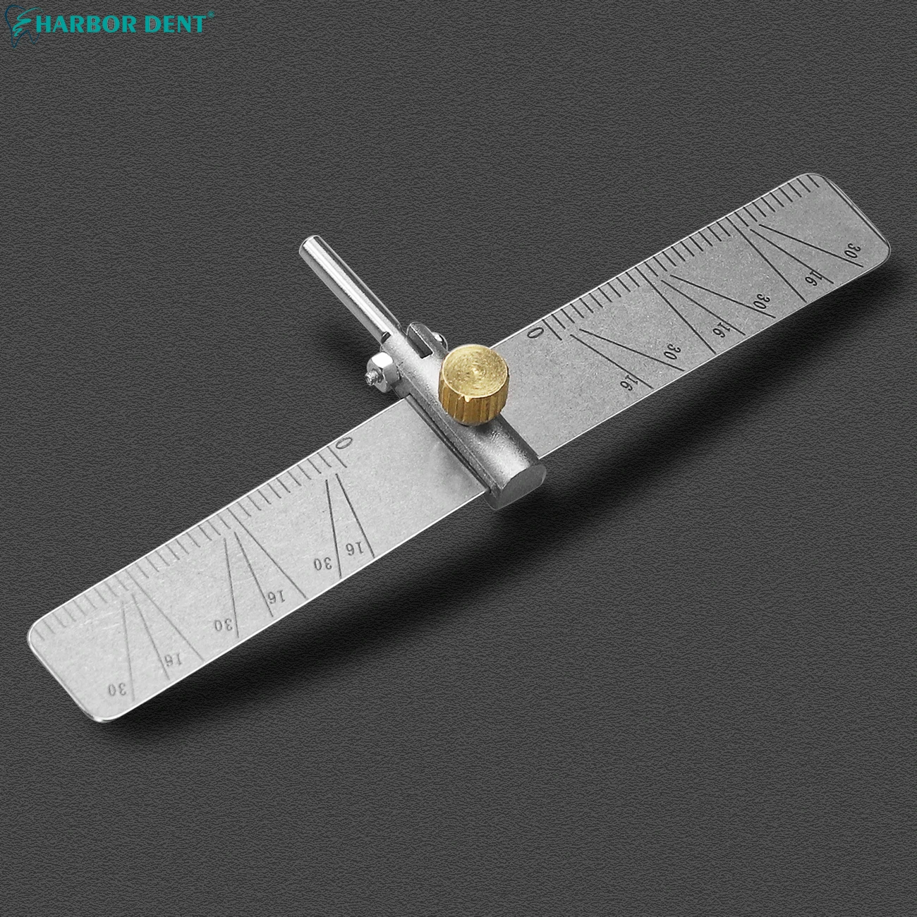 Dental Implant Locating Guide with Scale Angle 3 Rulers Set High Temperature Sterilizable Bendable Planting Positioning Locator