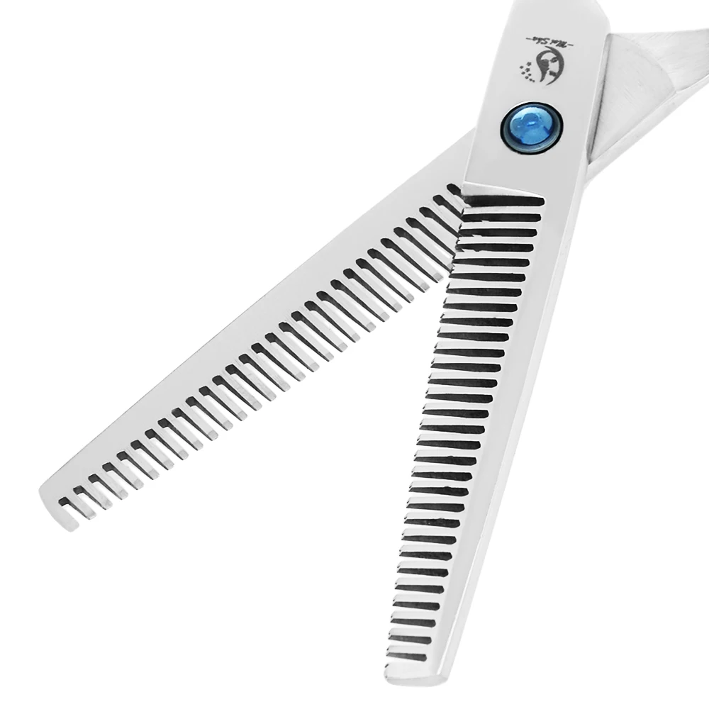 

6.0" Japan Steel Professional Hair Thinning Scissors Double Side Thinning Clippers Hairdressing Shears Hair Salon Tools A0090A