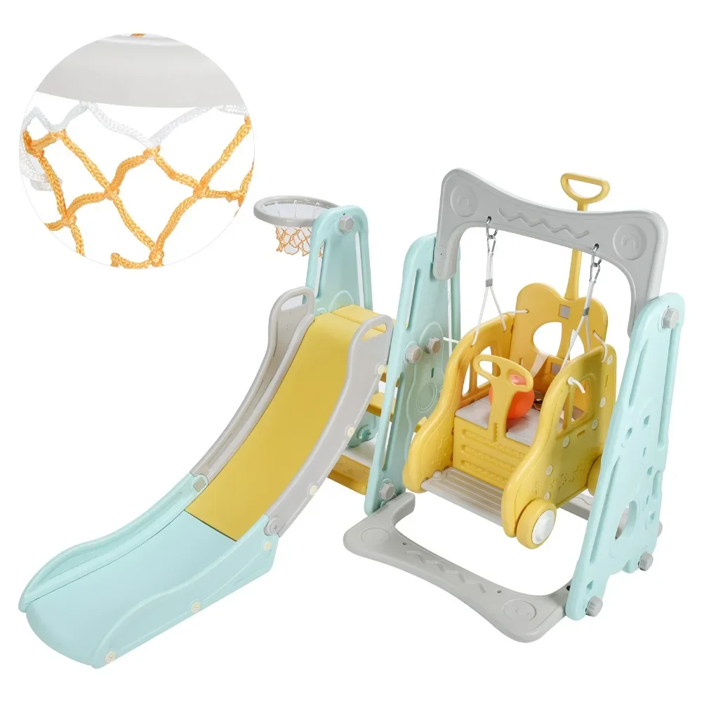 Children's slide slide swing cart combination baby toy amusement park