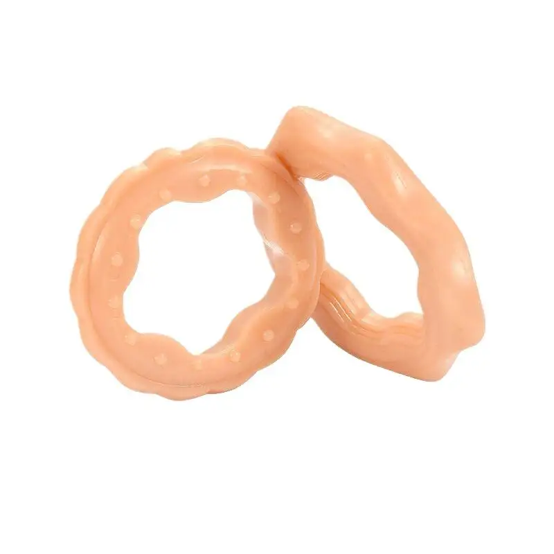 1Pcs For Men Daily/Night Cock Ring Silicone Penis Rings Male Foreskin Corrector Resistance Ring Delay Ejaculation Adult Sex Toys