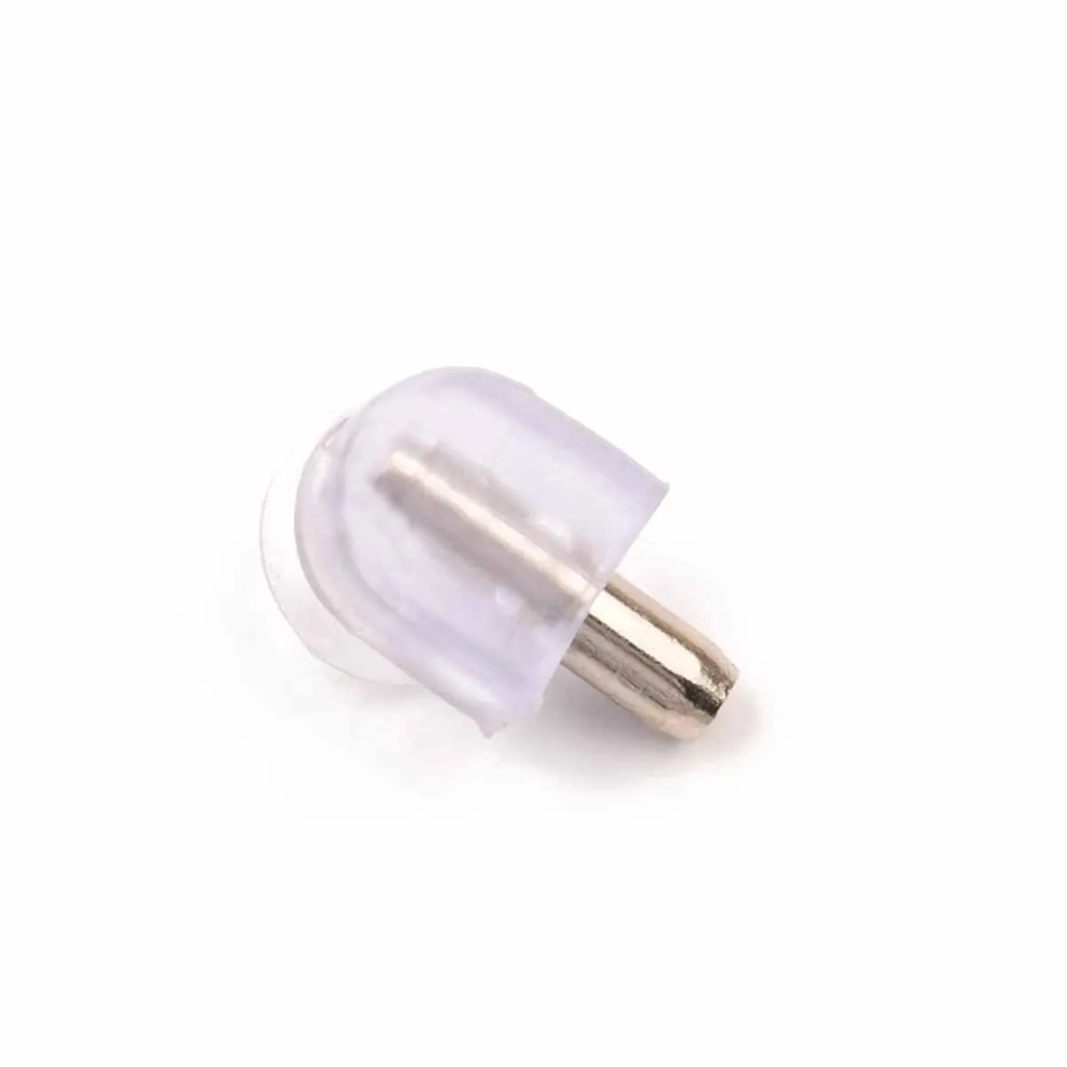 Plastic Suction‑cup Support Bracket, Transparent Glass Shelf Holder Partition Support Pin for Layer Board