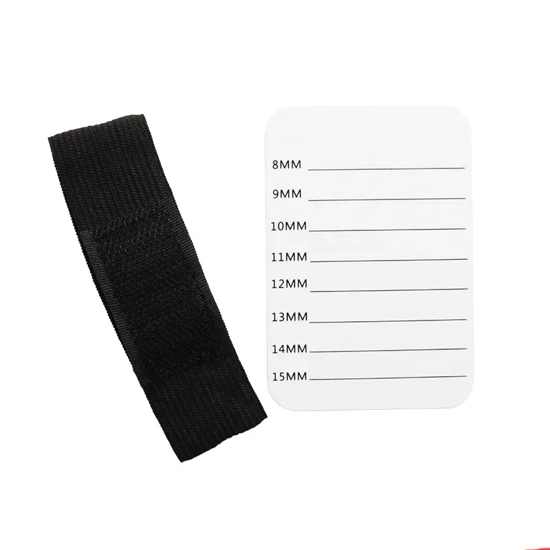 Acrylic Eyelash Extension Organizer Pallet False Lash Stand Palette Eyelash Adhesive Glue Holder with Belt Women Makeup Tools