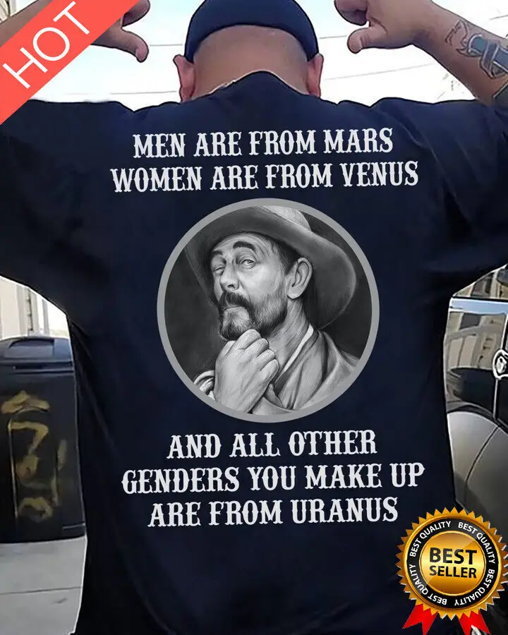 Men Are From Mars Women Are From Venus Other Genders Are From Uranus Men Shirt