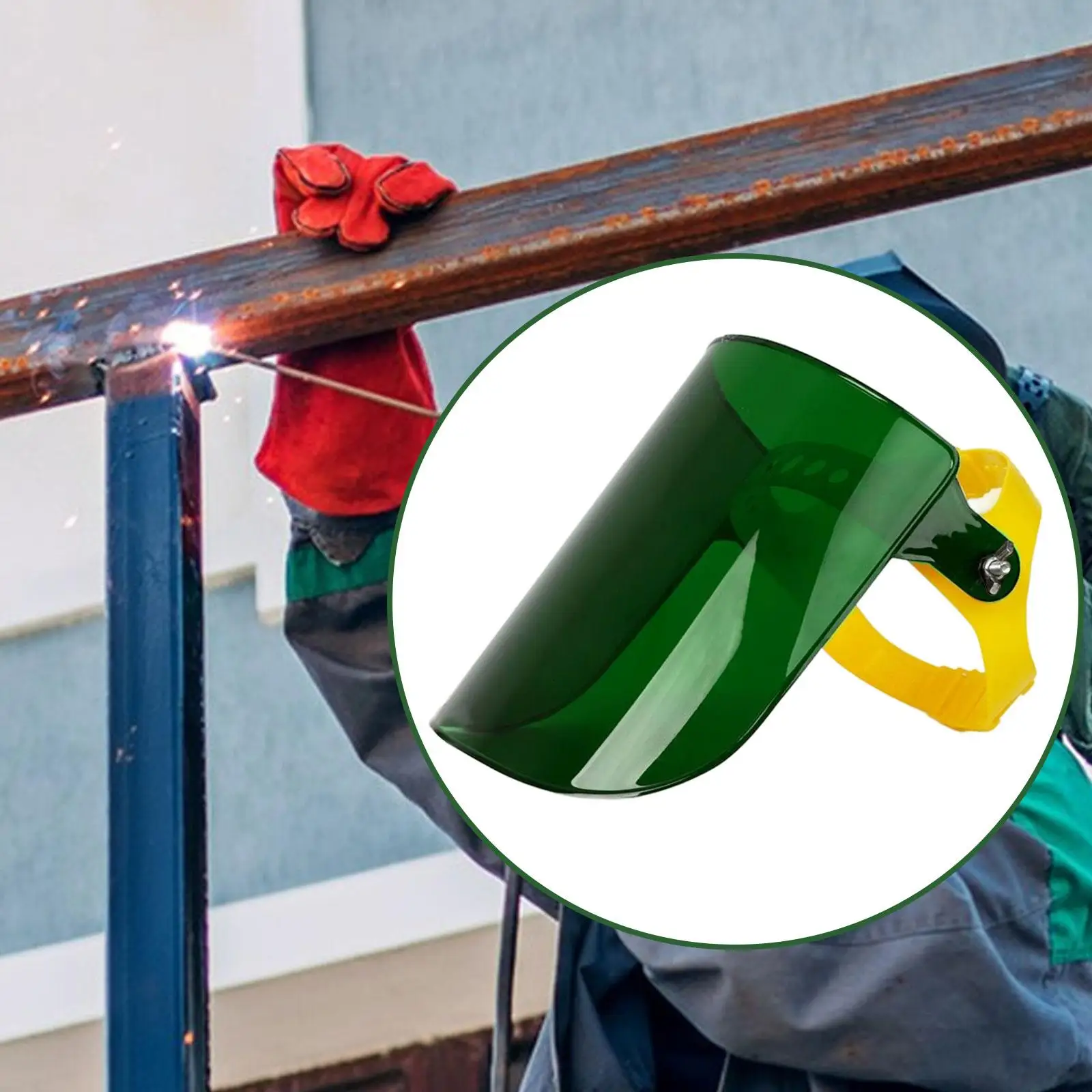 

Face Shield Provides Good Visibility and Debris Protection Sturdy Versatile Visor for Weeding Welding Cutting Gardening Adults