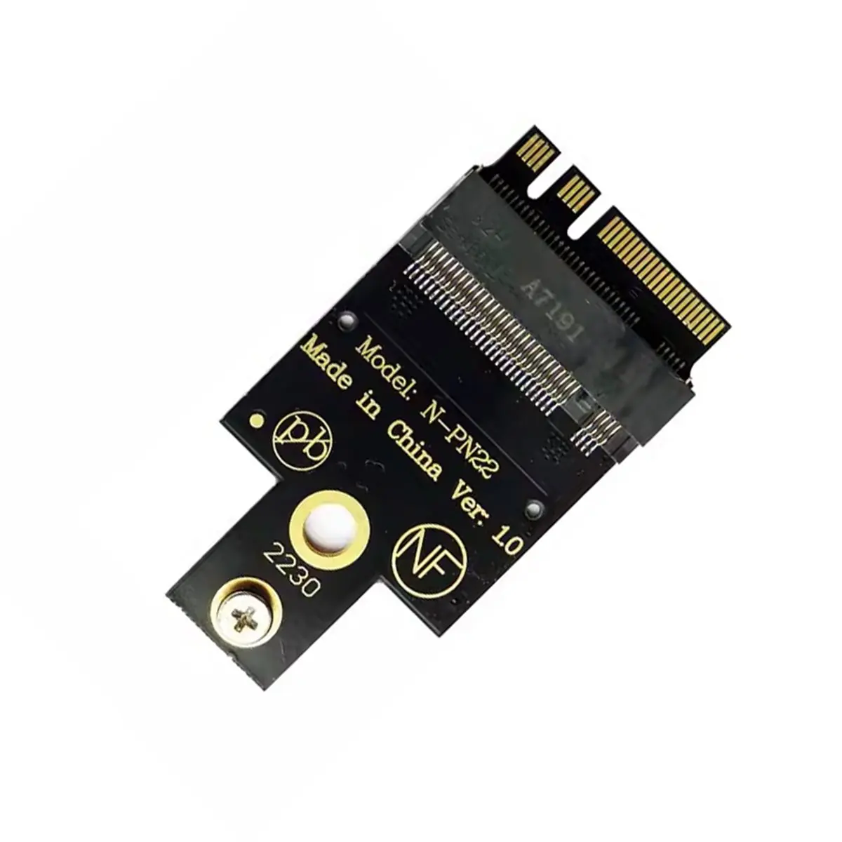 M.2 WiFi Wireless Network Card A+E KEY Bit to 2230 NVME Hard Drive M.2 NGFF SSD Adapter Card