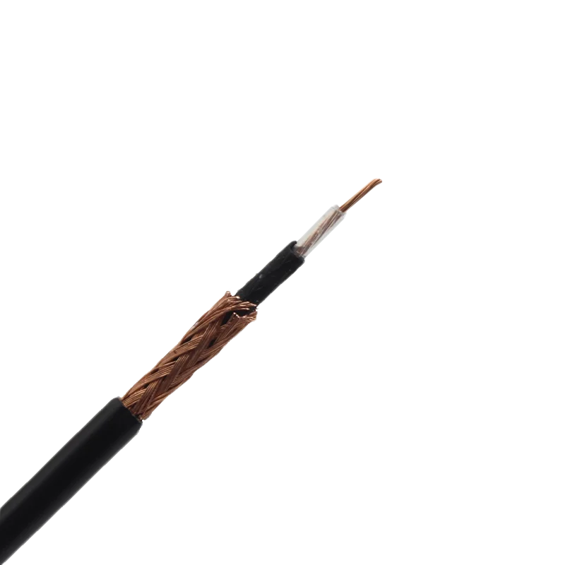 Low Noise Sensor Carbon Ink Cable RG174 STYV-2 Coaxial Cable for Acceleration Charge Sensor