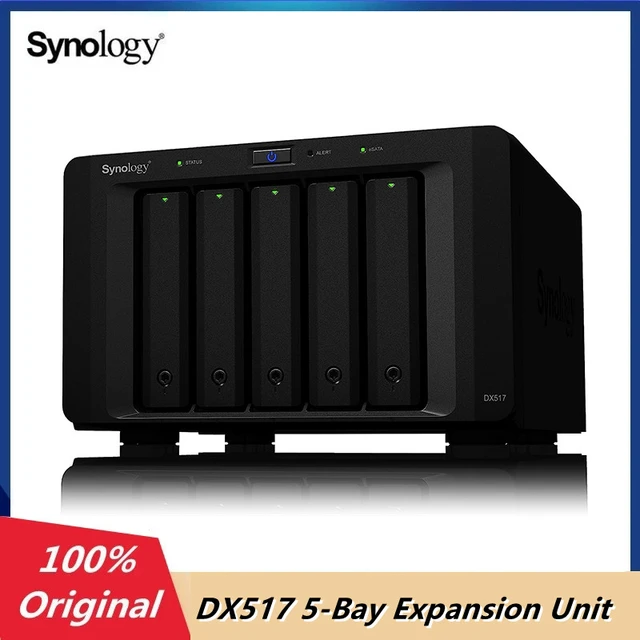 Synology DX517 5-Bay Expansion Unit NAS DiskStation Drive Enclosure eSATA  Host Interface External 5 x HDD (Diskless) - AliExpress