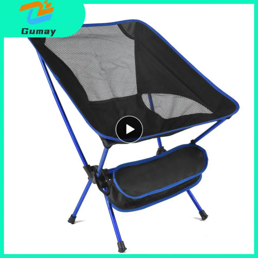 

Camping Chair Portable Folding Chairs Ultralight For Outdoor Travel Beach BBQ Hiking Picnic Seat Fishing Foldable Tools Chair