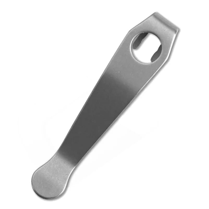 Imagem -05 - Faca de Titânio Bolso Clipe Volta Braçadeira para Spyderco para Leve Dragonfly Watu Spydieshof Sage lw Manix Sirene Peças Lote