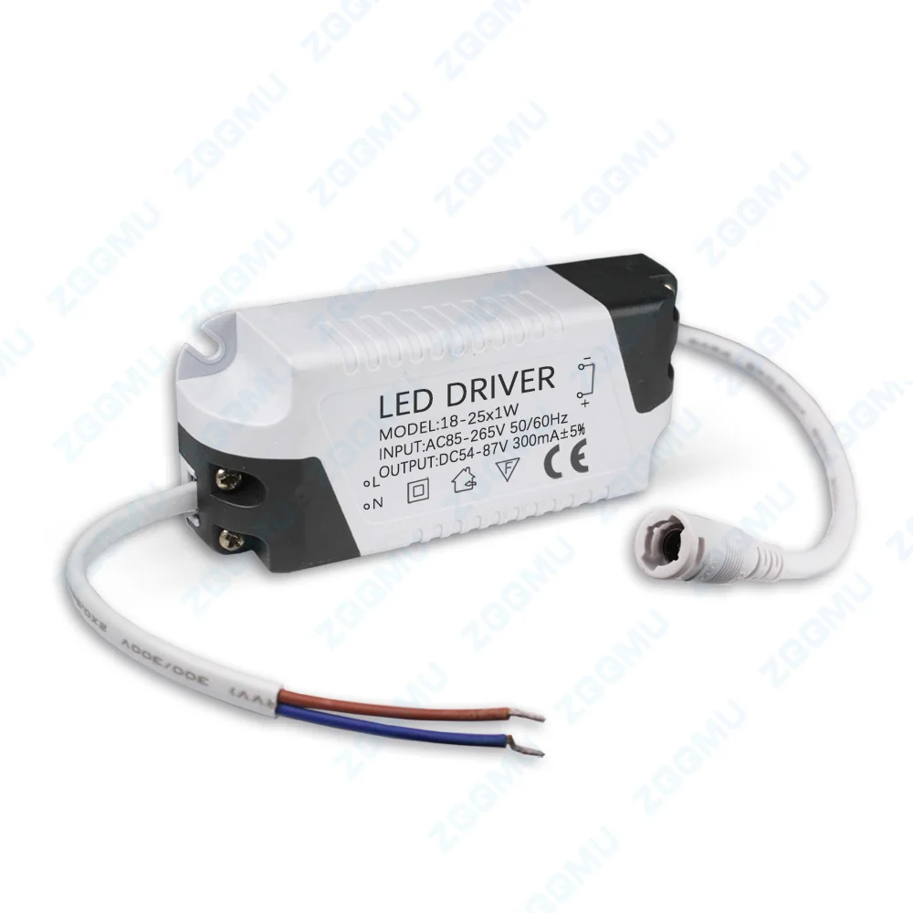 4-7 واط 8-12 واط 12-18 واط 18-24 واط 25-36 واط 50 واط 300MA 600MA 900MA 1200MA LED سائق تيار مستمر LED محول إضاءة الطاقة #4