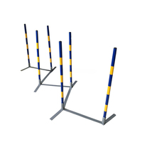 Portable Dog Training Poles, Agility Weaving Poles