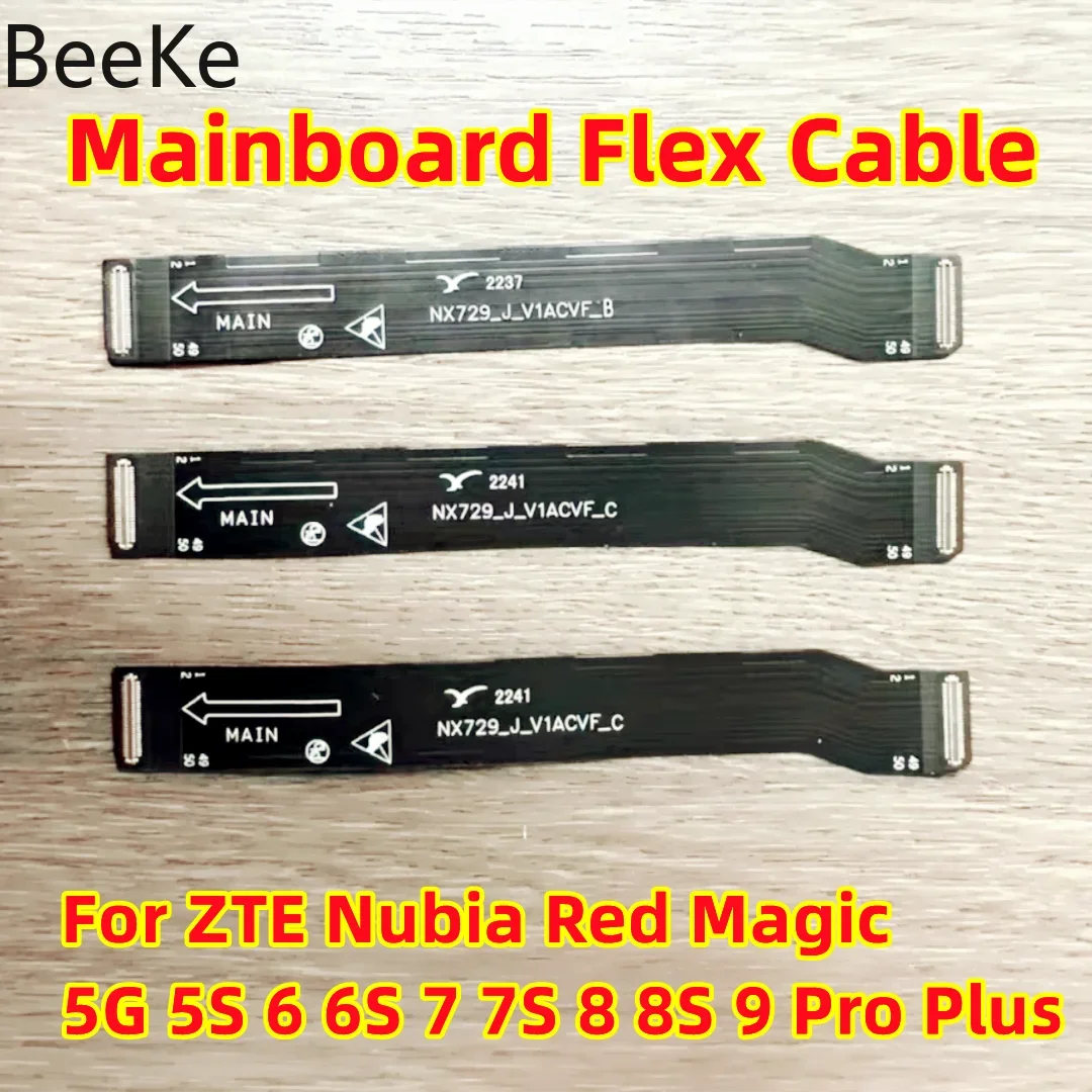 Oiginal For ZTE Nubia Red Magic 5 5S 6 6S 6R 7 7S 8 8S 9 Pro Pro+ Plus 5G Motherboard LCD Connect TO Main Board Flex Cable Part