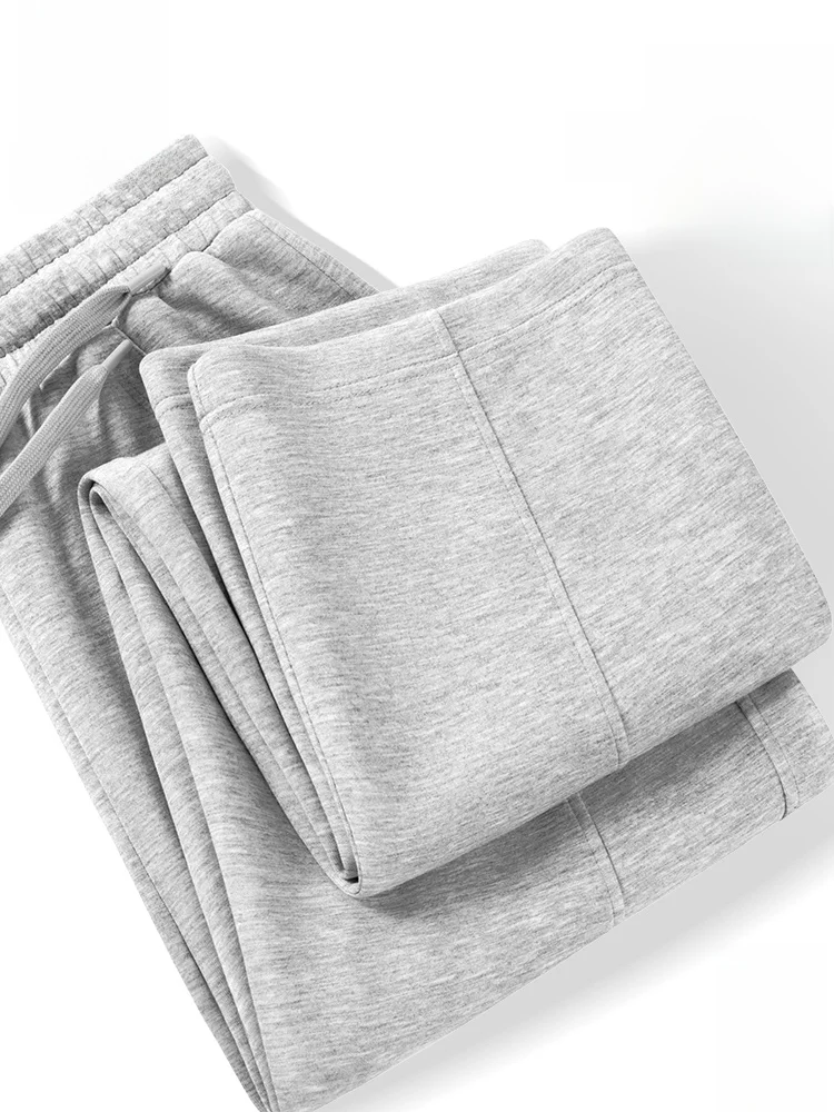 

Мужские повседневные брюки свободного кроя с воздушной прослойкой, прямые, в американском стиле, удобные спортивные штаны на весну с карманами