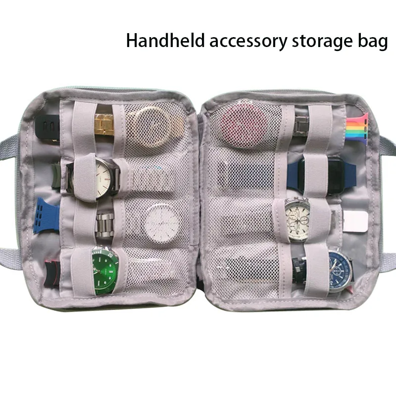 Handheld Watchband box for Apple Watch strap Travel case smart watch Wriststrap storage bag watches organizer Waterproof Box