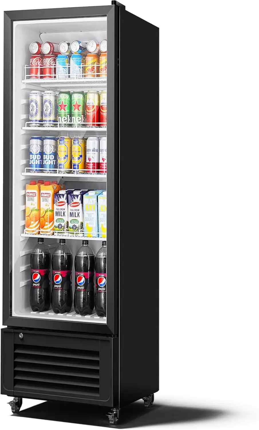 

Commercial Beverage Refrigerator , Commercial Refrigerators with Soft LED Light, Commercial Merchandiser Refrigerator