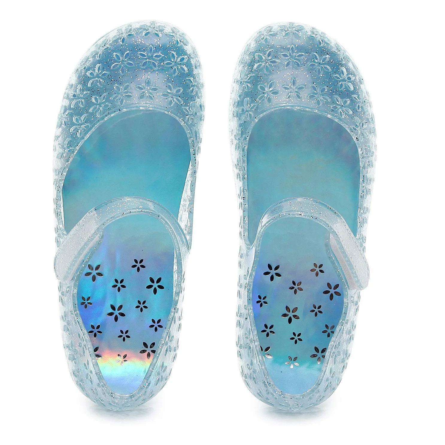 Children\'s New PVC Jelly Sandals Magic Simple Princess Beach Shoes Baby Shoes