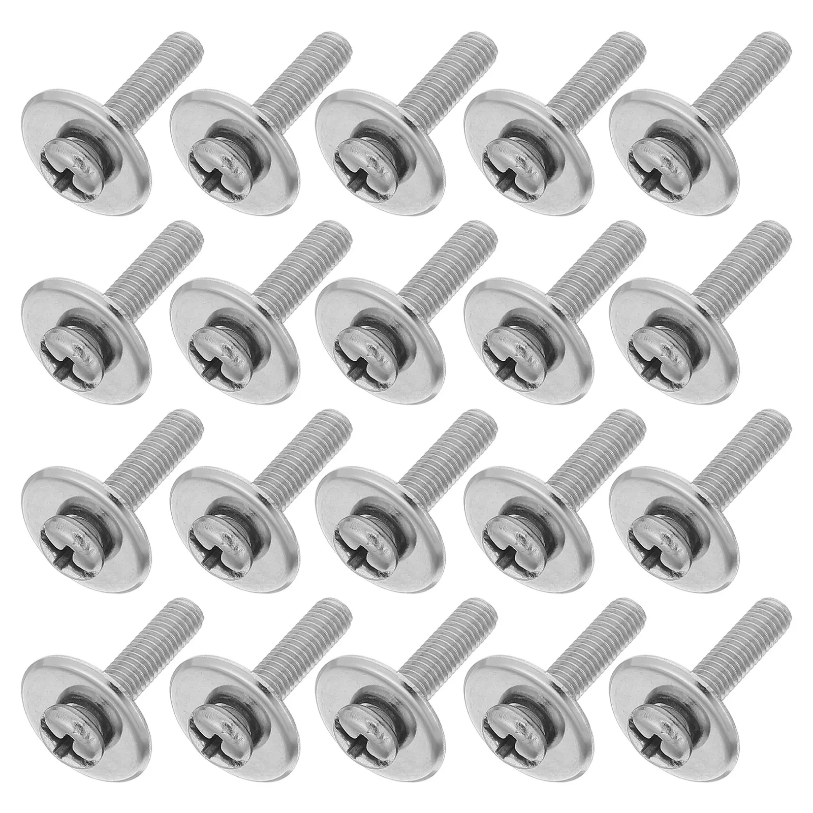 20 Set Cookware Lid Fastener Kit Mounting Bolts Compatible Handle Kitchen Hardware Fits Most Pot Lids Repair Components