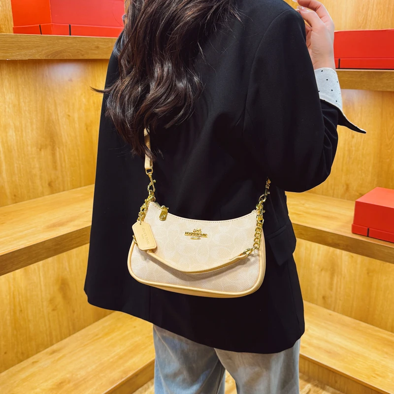 

Women Elegant Crossbody Bag Designer Leather Tote Bag Classic Vintage Style Shoulder Bag