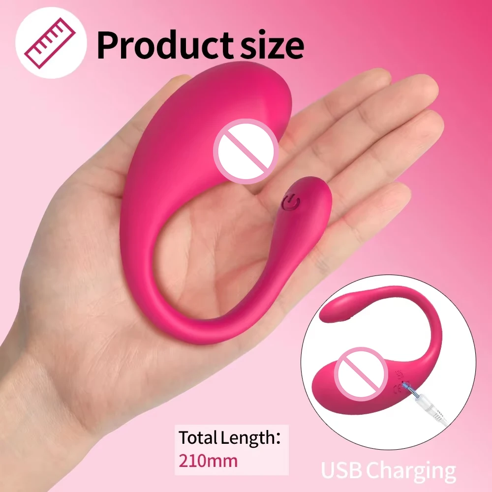 Aplikasi nirkabel telur bergetar untuk wanita Stimulator klitoris dapat dipakai G Spot Vibrator cinta telur Masturbator Wanita mainan seks dewasa 18 +