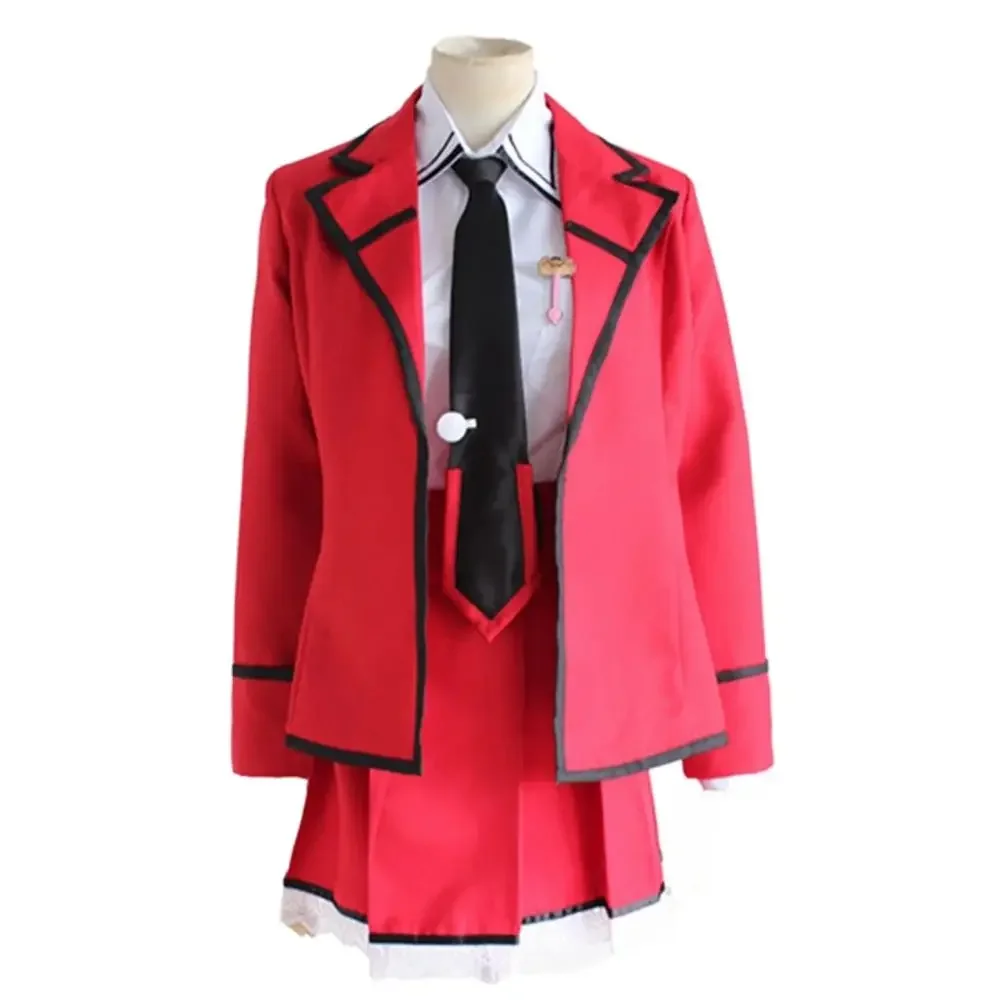 

Unisex Anime Cos Kotori Itsuka Cosplay Costumes Student Uniform Sets Custom Size