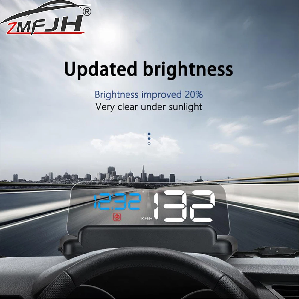 

C500 OBD Car Head-Up Display Windshield Projector T900 GPS Speedometer On-Board Computer RPM Tachometer Temperature Voltage