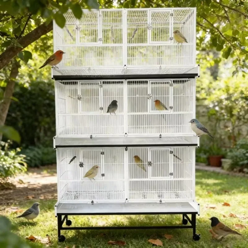 

Bird Cage for Parrots New Style Manual Type Customizable Bird Cage Accessories Bird Cage Big Parrots for Breeding