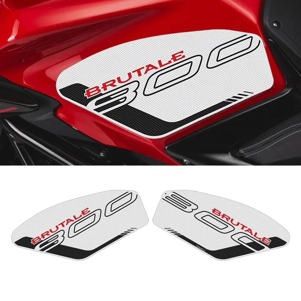 

For MV Agusta BRUTALE 800 RC RR AMERICA SCS Motorcycle Side Tank Pad Protection Knee Grip Anti-slip