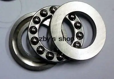 2 pezzi 17 x 35 x 12 mm 51203 Cuscinetto assiale assiale a sfere 3 parti 17 * 35 * 12