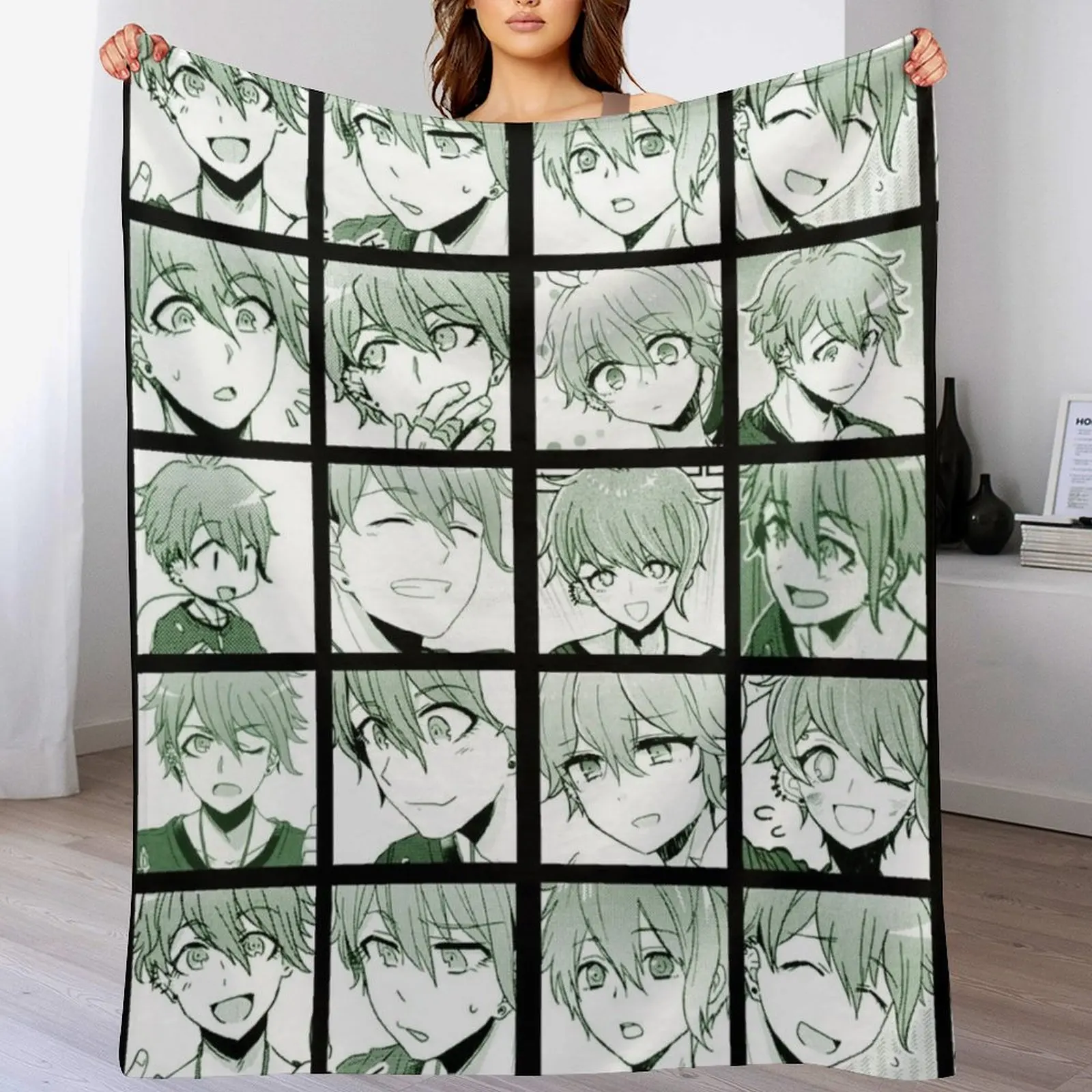 

Rantaro Manga Collection (Colored) Throw Blanket Nap For Baby Heavy Bed Blankets