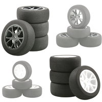 wltoys 144001 124017 124016 144010 rc car on road foam tires 85mm Sponge tire upgrade accessories parts