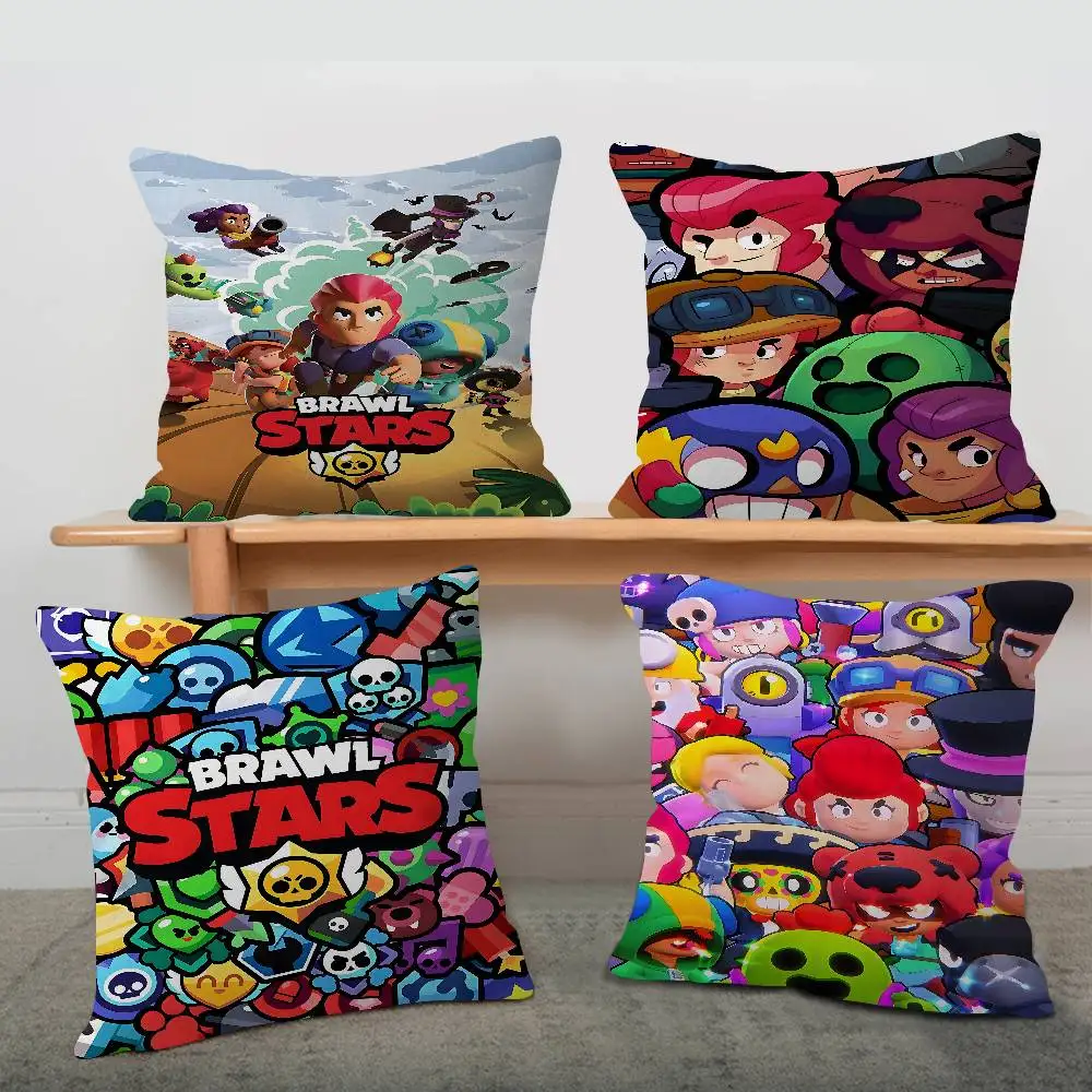 Fodera per cuscino decorativa stampata S-stars Game per divano, per giochi mobile