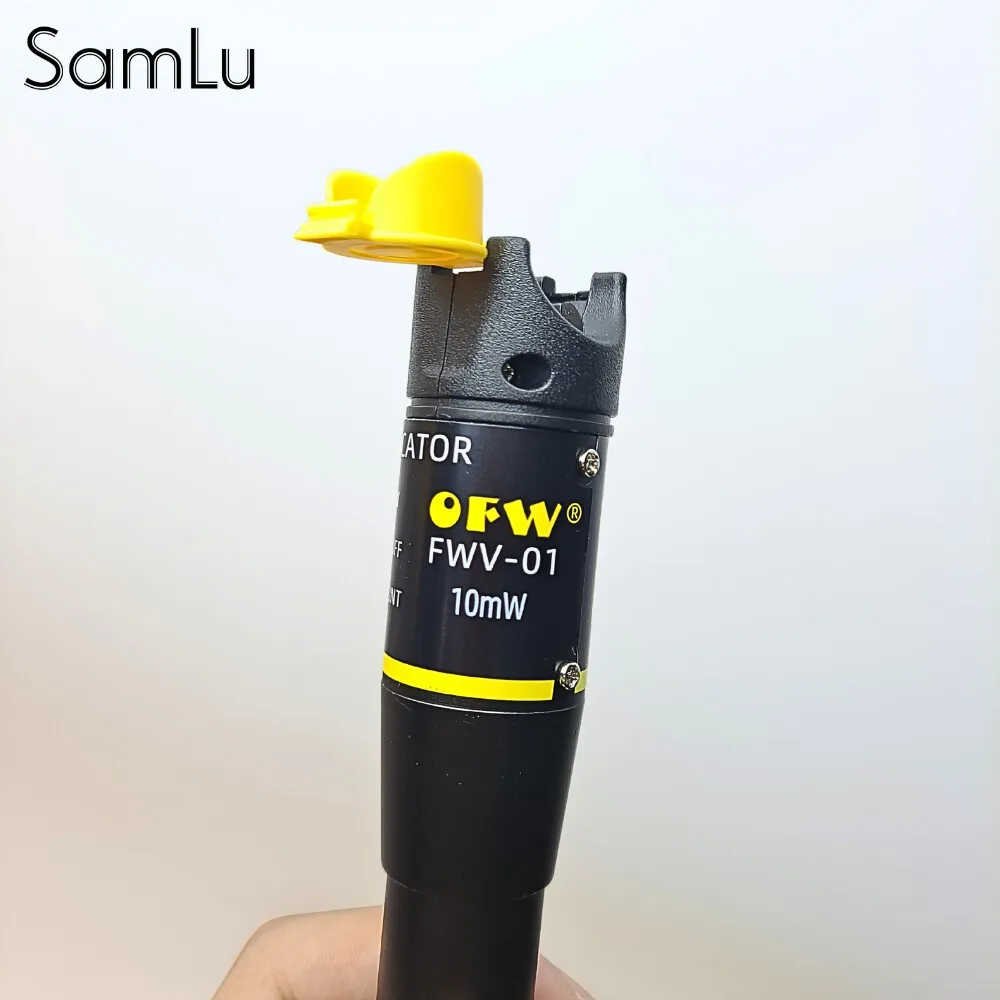 Laserowy lokalizator uszkodzeń światłowodowych VFL 10MW/10KM, czerwony długopis laserowy, tester kabli światłowodowych, narzędzie do testowania światłowodów, długopis światłowodowy FTTH
