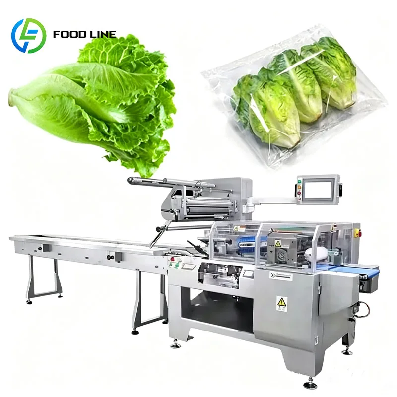 Automatic Horizontal Packing Machine Food Bag Wrapping Machine Flow Packaging Customized