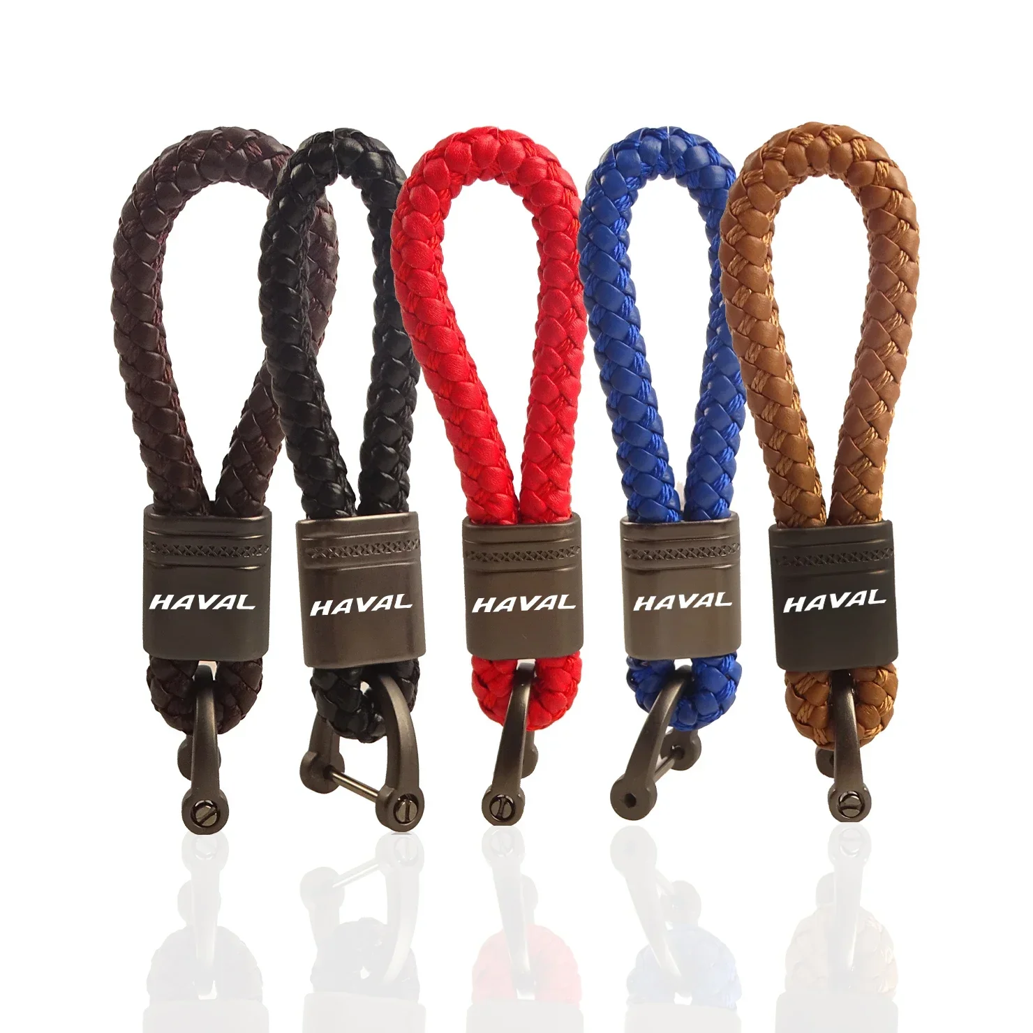 

Metal leather car key chain keychain For Haval f7 h6 f7x h2 h8 h9 m4 Raptor h3 h5 h7 Monster Dargo X key ring Auto accessories