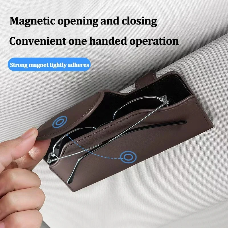 صندوق تخزين نظارات السيارة حاجب من الشمس حقيبة تنظيم معلقة لكيا EV6 ستينغر ريو سورينتو بيكانتو Ceed Borrego Syros K4 K5 K8 K9