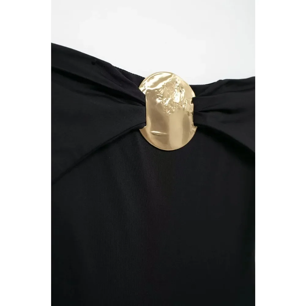 2025年夏新作 ストラッ プレス ボディコン ボディスーツ レディース オフショルダー バックレス セクシー ボディスーツ