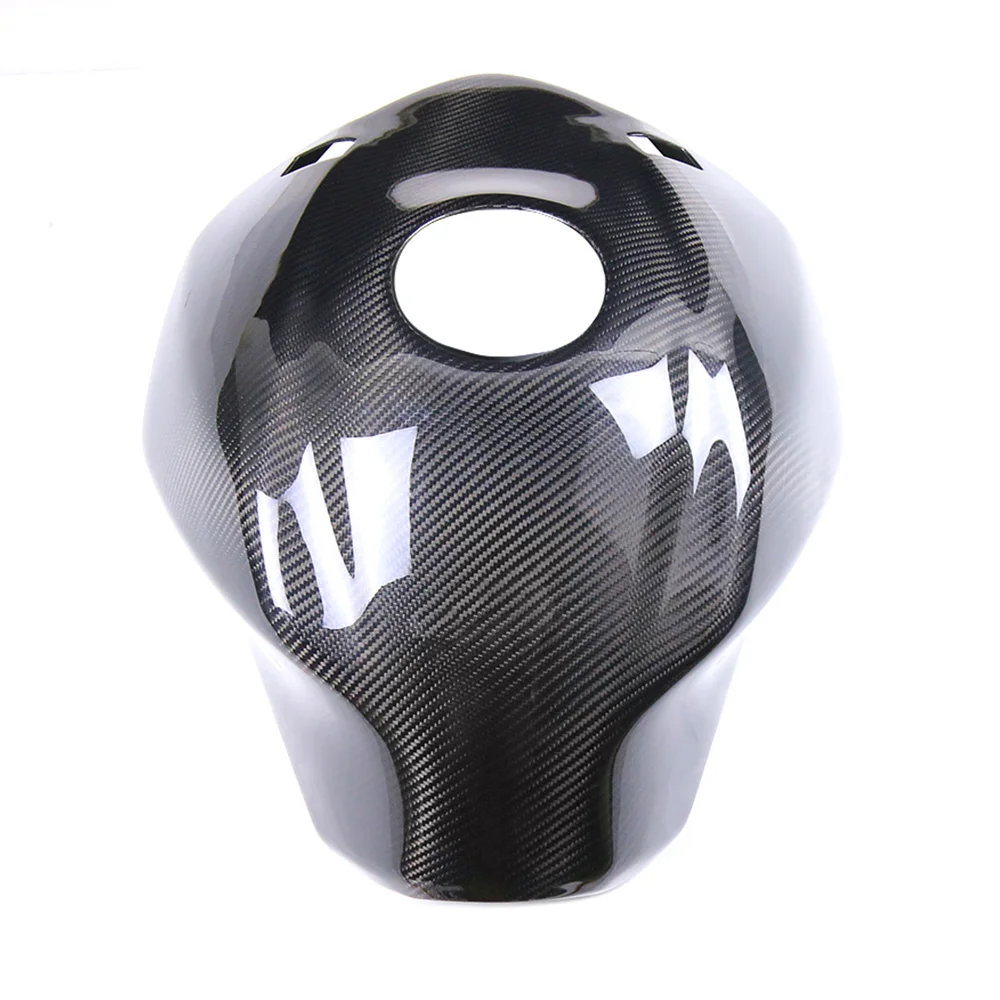 H2 Tank Fairing Kit Real Carbon Fiber Full Tank Cover Tank Extender Protector For Kawasaki Ninja H2 H2R 2015-2025