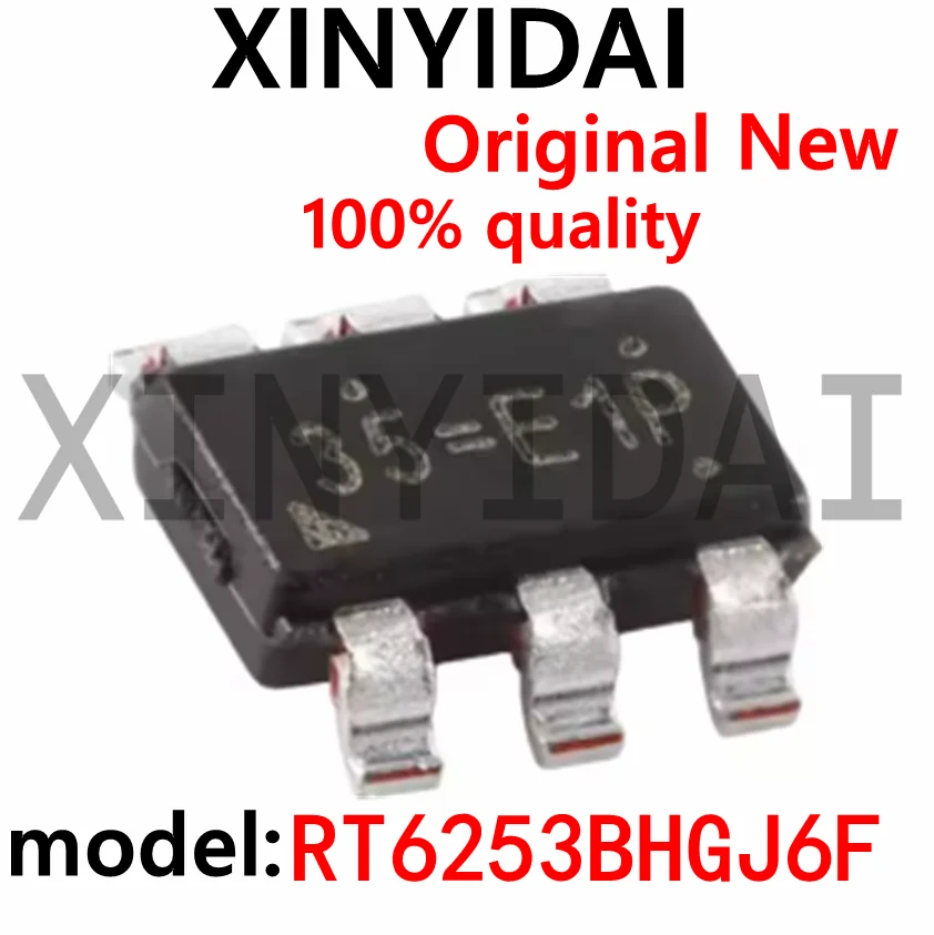 

【5pcs】100% New RT6253BHGJ6F 6253BHGJ6F SOT23-6 Chip