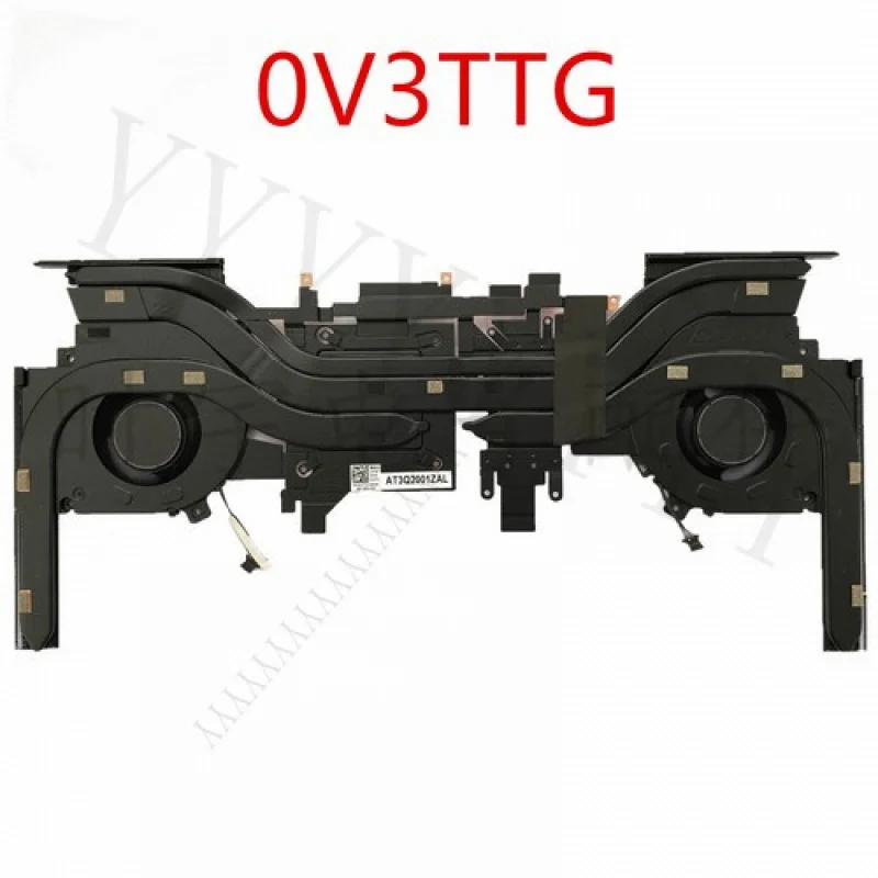 

Q+ для Dell Alienware X15 R2 0V3TTG V3TTG радиатор с охлаждающим вентилятором