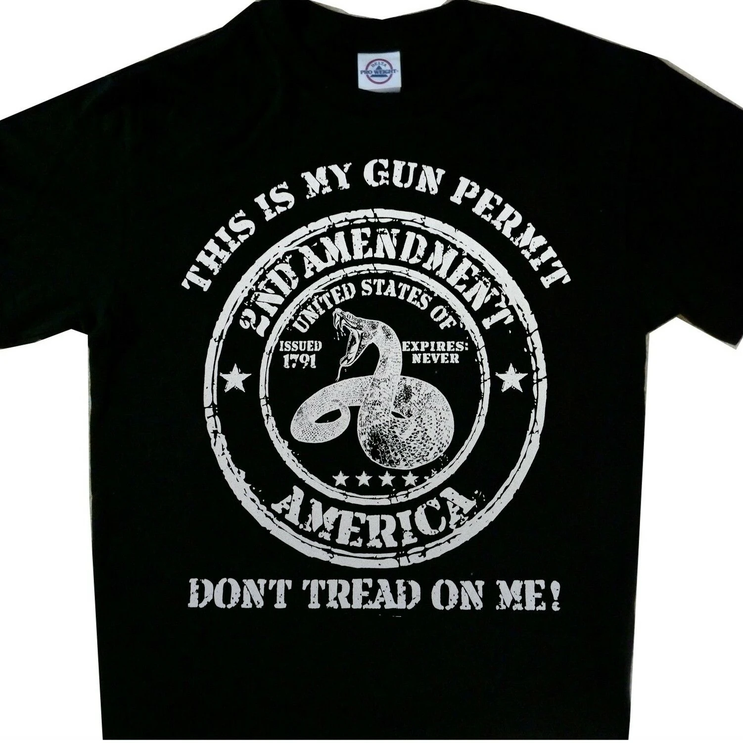 This Is My Gun Permit. America 2nd Amendment T Shirt. New 100% Cotton Short Sleeve O-Neck Casual T-shirts Loose Top Size S-3XL