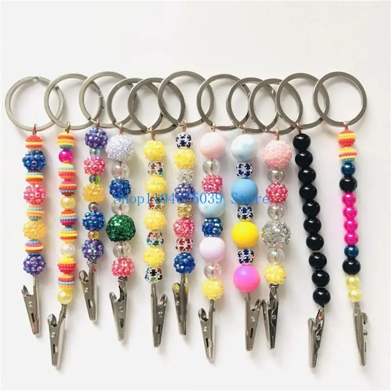 5ASD بطاقة الائتمان مجتذب Faux Pom Pom Ball مع مقطع بطاقة أعمال حامل السجائر #2