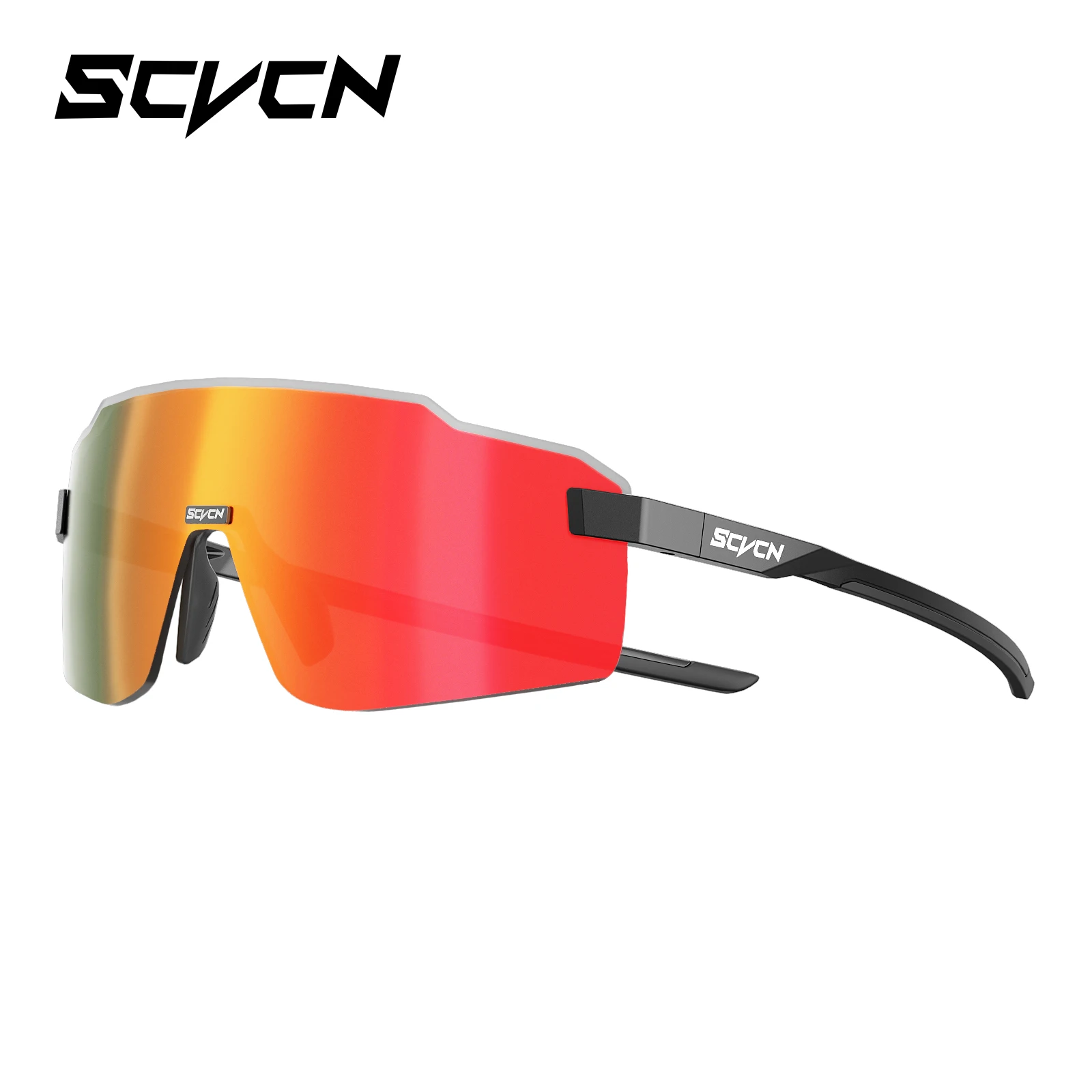 

SCVCN Sprots Running Sunglasses Men Women Outdoor Driving Hiking Glasses UV400 Protection Cycling Riding Eyewear Rimless Goggles
