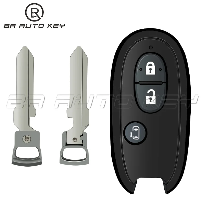 R74P1 3 Buttons Remote Smart Key Fob For Suzuki For Suzuki Wagon R Every Hustler Palette Spcia 315MHz PCF7953X/HITAG 3/47 CHIP